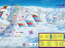 Plan des pistes Palandöken (Ejder 3200 World Ski Center)