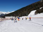 Pente d’entraînement au téléski du fond de vallée
