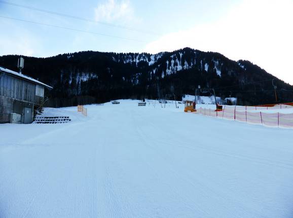 Pistes faciles au téléski Grunholz