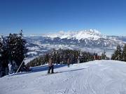 Départ des pistes au Harschbichl