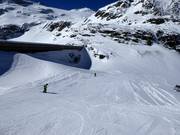 Piste de difficulté moyenne Grünseeabfahrt