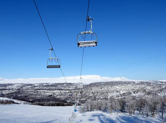 Fjällgårdsbanan - 4 places | Télésiège rapide (débrayable)