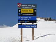 Signalisation des pistes à Winter Park