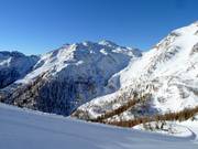 Vue depuis la piste Sole vers la piste Cristiania
