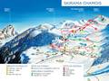 Plan des pistes Chamois