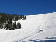 Pentes de poudreuse au télésiège Kühhageralm