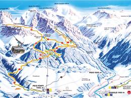 Plan des pistes Cogolo