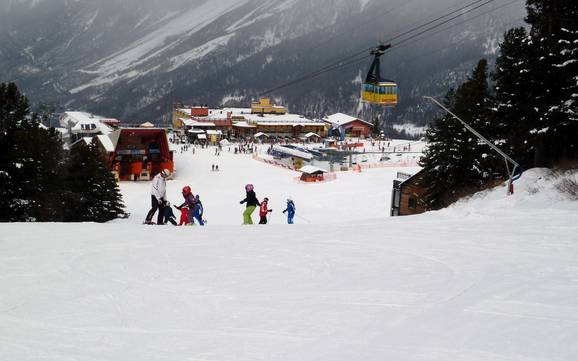 Domaines skiables pour les débutants dans le massif du Sobretta-Gavia – Débutants Bormio – Cima Bianca