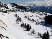 Ski de fond à Riederalp sur le parcours de golf de Riederalp