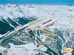 Plan des pistes Watles – Malles Venosta (Mals)