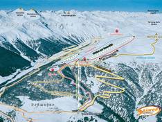 Plan des pistes Watles – Malles Venosta (Mals)