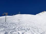 Pentes de neige profonde au Sonnenkar