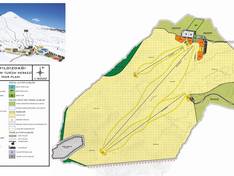 Plan des pistes Yıldız Dağı – Sivas