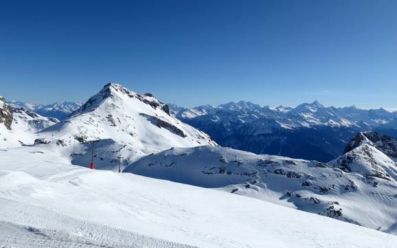 Glacier skiable dans les Alpes bernoises