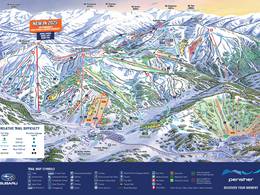 Plan des pistes Perisher