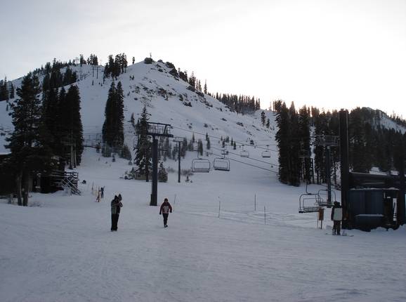 Pistes faciles au Nob Hill