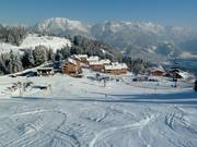 Hébergements sur le plateau ensoleillé de Tschengla (y compris les appartements de Landal)