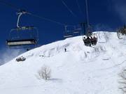 Falaises près du télésiège Lady Morgan Express