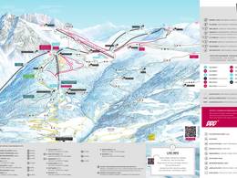 Plan des pistes Meran 2000 (Merano 2000)
