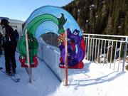 Entrée ludique pour enfants au télésiège Gaislochbahn