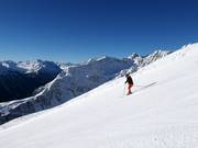Piste panoramique noire