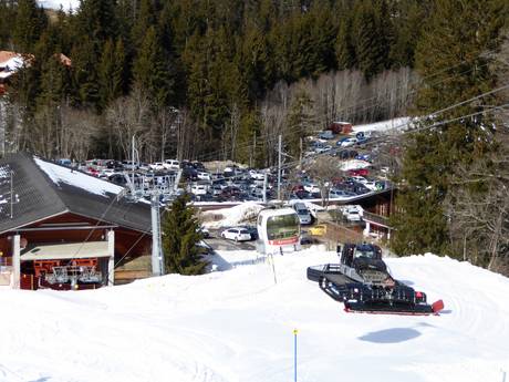 Simmental (vallée de la Simme): Accès aux domaines skiables et parkings – Accès, parking Rinderberg/Saanerslochgrat/Horneggli – Zweisimmen/Saanenmöser/Schönried/St. Stephan