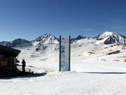 Signalisation sur la piste