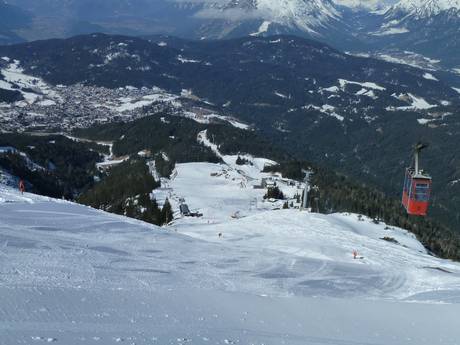 Domaines skiables pour skieurs confirmés et freeriders Region Seefeld – Tirols Hochplateau – Skieurs confirmés, freeriders Rosshütte – Seefeld