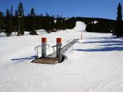 Espace enfants à la station de vallée