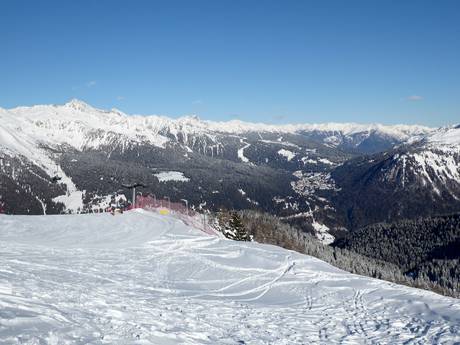Alpes italiennes: Taille des domaines skiables – Taille Madonna di Campiglio/Pinzolo/Folgàrida/Marilleva
