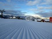 Pistes parfaitement préparées