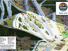 Plan des pistes Cuchara Mountain Park