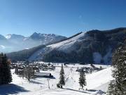 Vue depuis le Zauberlift vers le Rittisberg