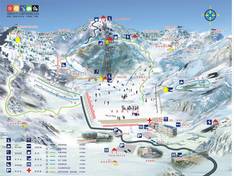 Plan des pistes Funiushan – Luanchuan