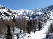 Vue depuis le Zadnji Vogel vers le Šija