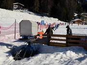 Übungslift Flying-Mozart - Télécorde/remonte-pente à câbles bas