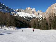 Piste facile Ciampedie-Pian Pecei