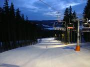 Domaine skiable pour la pratique du ski nocturne Lipno