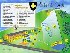 Plan des pistes Šibeniční vrch – Mnichovice