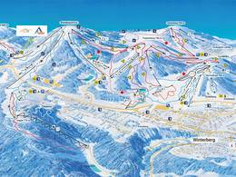 Plan des pistes Winterberger Nordhang