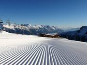Très bonne préparation des pistes