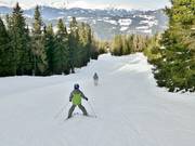 Piste Rennstrecke aux téléskis Zirbenliften