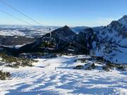 Piste à bosses au télésiège Jochalpe