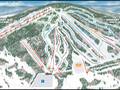 Plan des pistes Montcalm