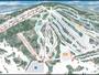 Plan des pistes Montcalm