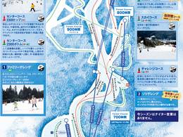 Plan des pistes Megahira Onsen Megahira