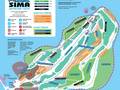 Plan des pistes Mount Sima