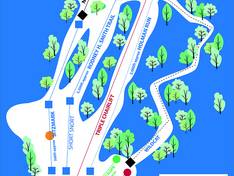 Plan des pistes Victor Constant – West Point