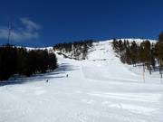 Vue sur la piste la plus raide 2 (Huttu-Ukko) en Finlande