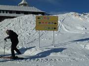 Signalisation sur les pistes